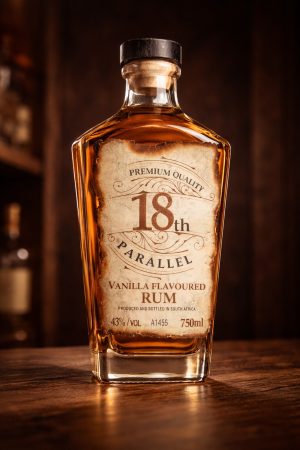 18th Parallel Dark Vanilla Flavoured  Rum